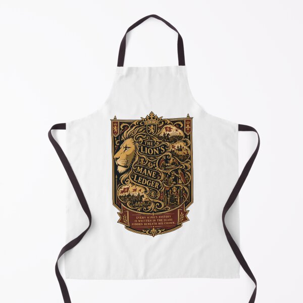 Item preview, Lion’s Mane Ledger Medieval Crown Chronicle designed and sold by WildlifeInc.
