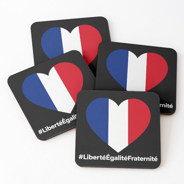 Item preview, Cœur Tricolore Français – Liberté Égalité Fraternité | Fête Nationale du 14 Juillet designed and sold by Bara Lune Design .