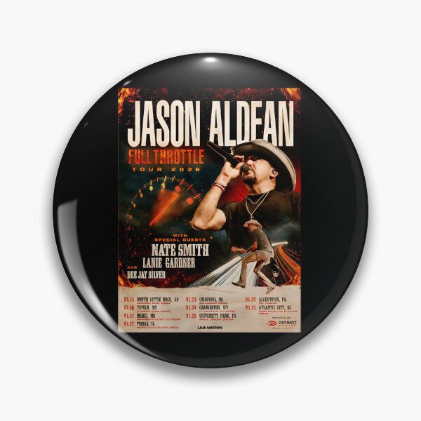 Item preview,  Jason Aldean Full Throttle Country Music Tour 2026 designed and sold by rafaeleos.