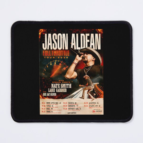 Item preview,  Jason Aldean Full Throttle Country Music Tour 2026 designed and sold by rafaeleos.