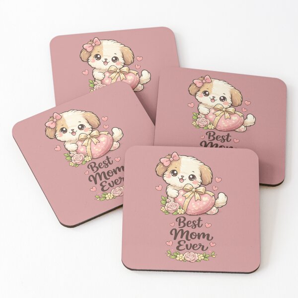 Item preview, Best Mom Ever Puppy Love designed and sold by AllegraT-shirts.