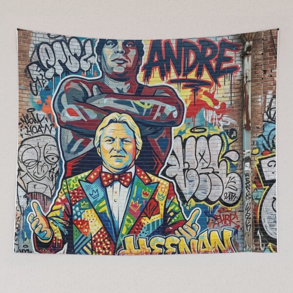 Item preview, The Brain and The Giant: Retro Graffiti Legends designed and sold by The Irish Whip.