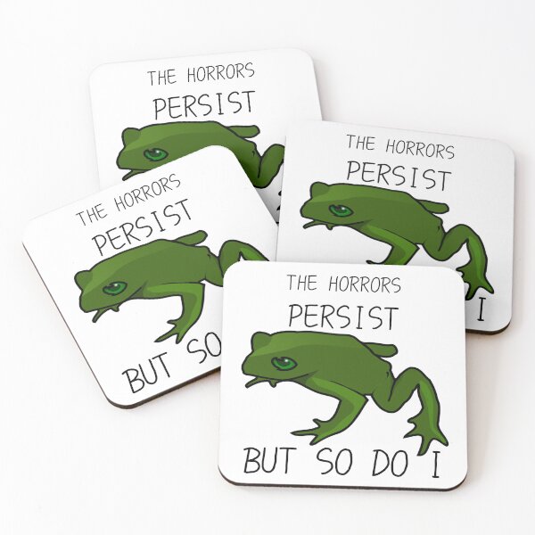 Item preview, The horrors persist, but so do I designed and sold by Urban Anomaly.