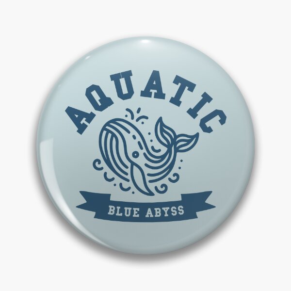 Item preview, Aquatic Blue Abyss Whale Graphic designed and sold by NosandEdgy.
