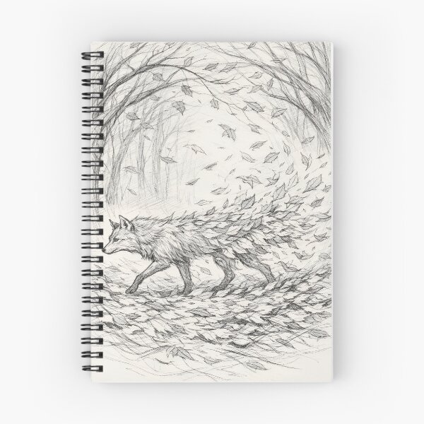 Item preview, Fox Autumn Leaves Surrender to Change designed and sold by WildlifeInc.