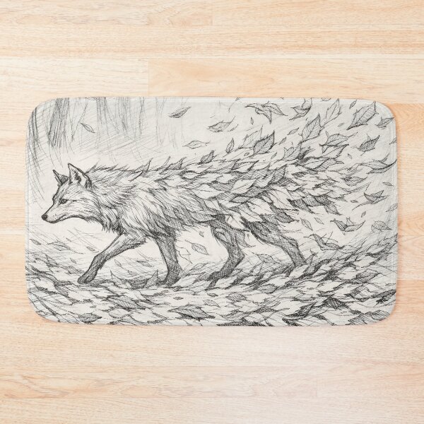 Item preview, Fox Autumn Leaves Surrender to Change designed and sold by WildlifeInc.