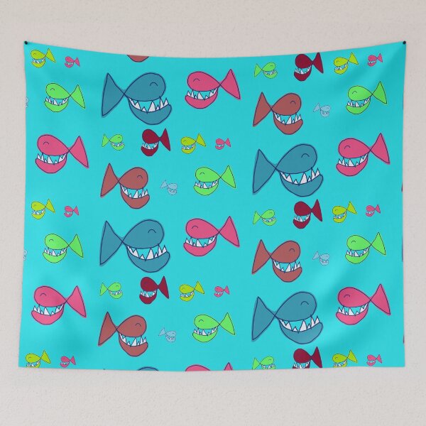 Item preview, SMILING FISH - HERD OF SMILING FISH designed and sold by NYWA-ART.