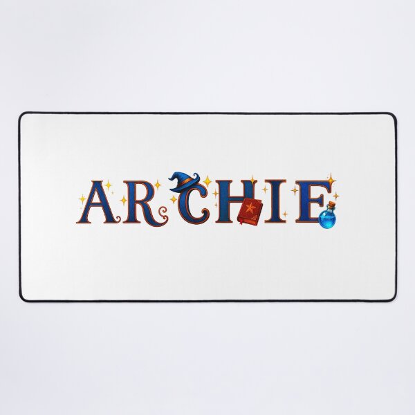 Item preview, SPELLBOUND NAMES COLLECTION  – ✨ ARCHIE ✨ – STORYBOOK SPELLCASTER DREAMS designed and sold by WheelieGdArt.