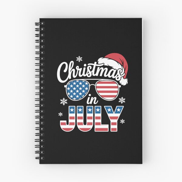 Item preview, Christmas In July Santa Hat Sunglasses USA Flag designed and sold by BlassmausArt.