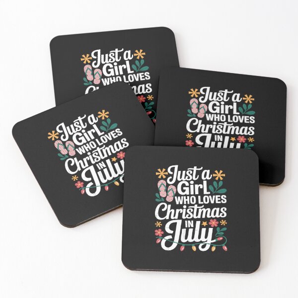 Item preview, Christmas in July Shirt Girls Funny Summer Beach Vacation designed and sold by BlassmausArt.