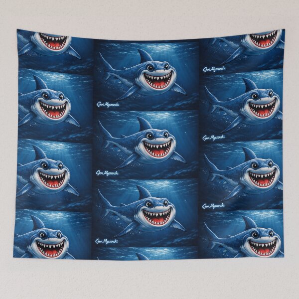 Item preview, SHARK King of the Ocean  designed and sold by The Art Queen Of Michigan .