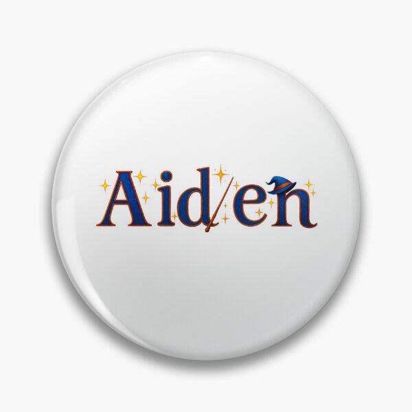 Item preview, SPELLBOUND NAMES COLLECTION  – ✨ AIDEN ✨ – STORYBOOK SPELLCASTER DREAMS designed and sold by WheelieGdArt.