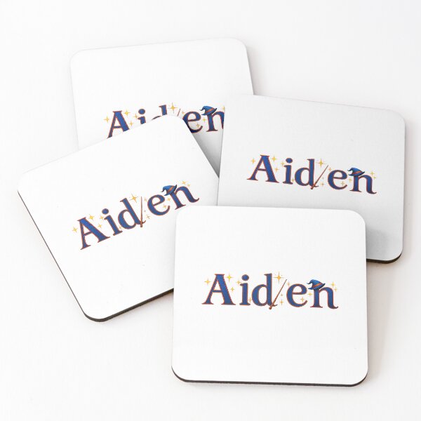 Item preview, SPELLBOUND NAMES COLLECTION  – ✨ AIDEN ✨ – STORYBOOK SPELLCASTER DREAMS designed and sold by WheelieGdArt.