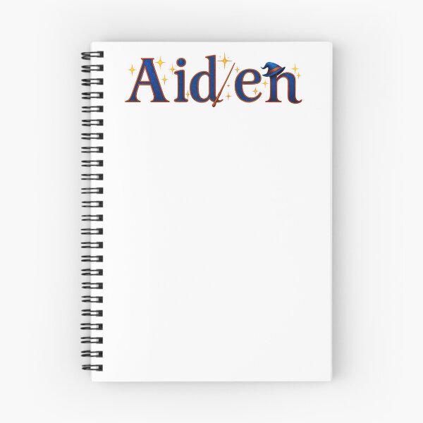 Item preview, SPELLBOUND NAMES COLLECTION  – ✨ AIDEN ✨ – STORYBOOK SPELLCASTER DREAMS designed and sold by WheelieGdArt.