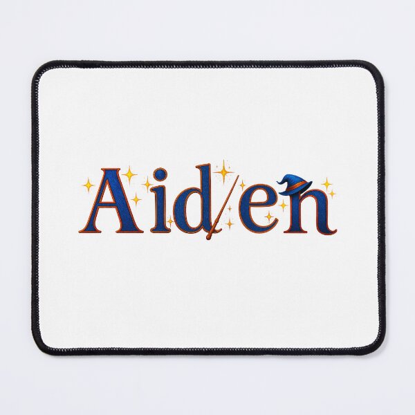 Item preview, SPELLBOUND NAMES COLLECTION  – ✨ AIDEN ✨ – STORYBOOK SPELLCASTER DREAMS designed and sold by WheelieGdArt.