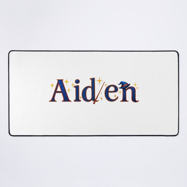 Item preview, SPELLBOUND NAMES COLLECTION  – ✨ AIDEN ✨ – STORYBOOK SPELLCASTER DREAMS designed and sold by WheelieGdArt.