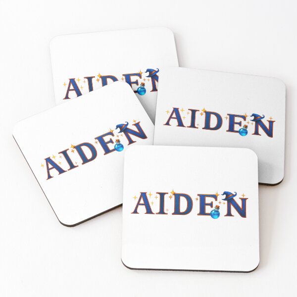 Item preview, SPELLBOUND NAMES COLLECTION  – ✨ AIDEN - in caps ✨ – STORYBOOK SPELLCASTER DREAMS designed and sold by WheelieGdArt.