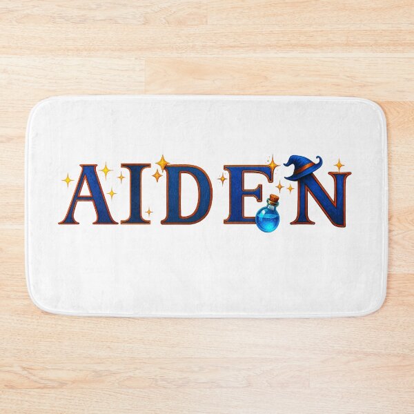 Item preview, SPELLBOUND NAMES COLLECTION  – ✨ AIDEN - in caps ✨ – STORYBOOK SPELLCASTER DREAMS designed and sold by WheelieGdArt.