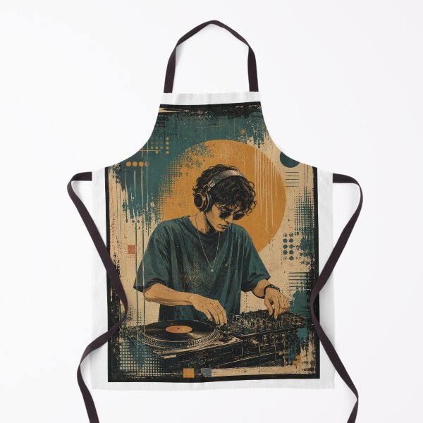 Item preview, Retro Vinyl DJ Beat Vibes designed and sold by AllegraT-shirts.
