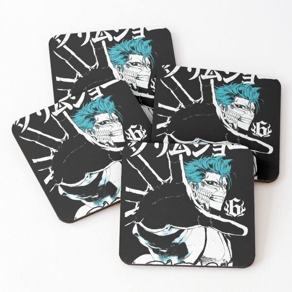 Item preview, Grimmjow Jaegerjaquez Bleach Urban Streetwear Vaporwave Japanese Text designed and sold by Senpaiwaves.