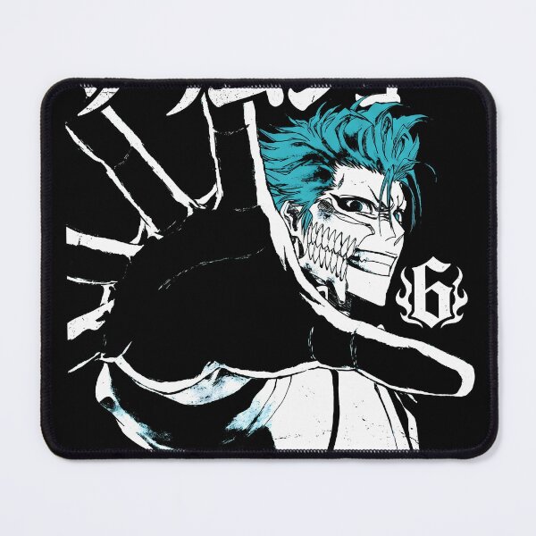 Item preview, Grimmjow Jaegerjaquez Bleach Urban Streetwear Vaporwave Japanese Text designed and sold by Senpaiwaves.