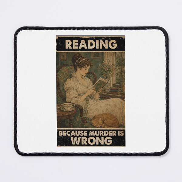 Item preview, Reading because Murder is Wrong designed and sold by JLClassics.