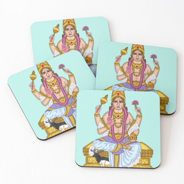 Item preview, Chandra Digital Artwork | Lord Moon Indian Astrology Illustration designed and sold by Harshit_Digital_Arts.