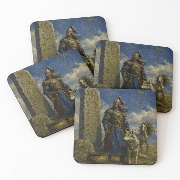 Item preview, Epic Turkic Warrior: The Guardian of the Steppe and Old Turkic Runes designed and sold by hamfindik.