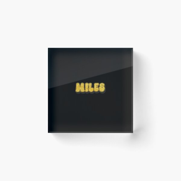 Item preview, Miles Personalized Cool Custom Name - Funny Design for Men and Boys designed and sold by Watsonarts.