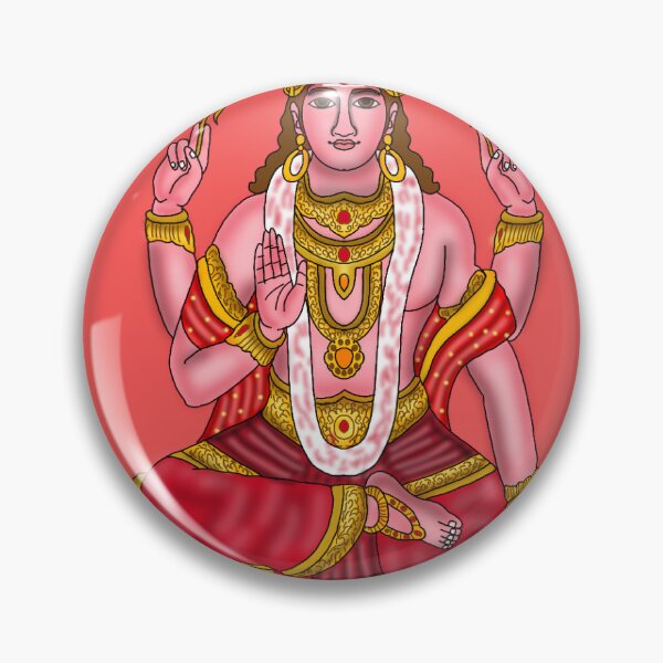 Item preview, Lord Mars in Indian Astrology | Hindu Planetary Deity Digital Artwork designed and sold by Harshit_Digital_Arts.