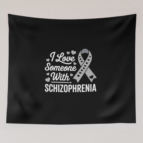 Item preview, I Love Someone With Schizophrenia Awareness designed and sold by BlassmausArt.
