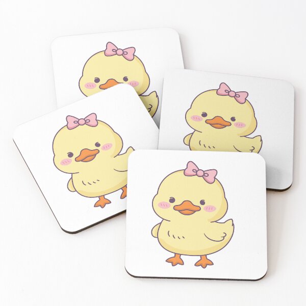 Item preview, cute kawaii chick with bow designed and sold by YallaCreative13.