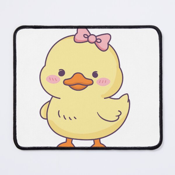 Item preview, cute kawaii chick with bow designed and sold by YallaCreative13.