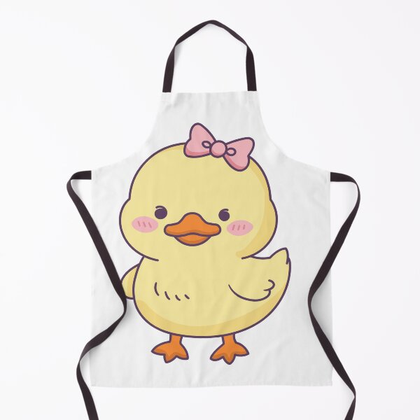 Aperçu de l'œuvre poussin kawaii mignon avec nœud créée et vendue par YallaCreative13.