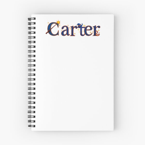 Item preview, SPELLBOUND NAMES COLLECTION  – ✨ CARTER ✨ – STORYBOOK SPELLCASTER DREAMS designed and sold by WheelieGdArt.