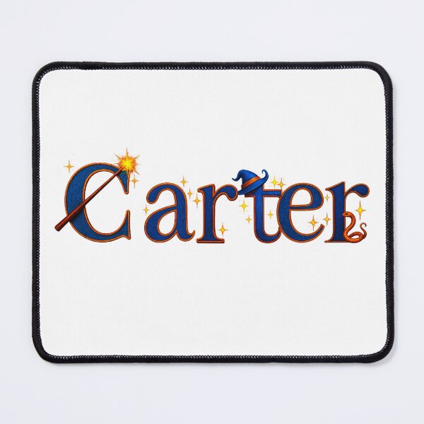 Item preview, SPELLBOUND NAMES COLLECTION  – ✨ CARTER ✨ – STORYBOOK SPELLCASTER DREAMS designed and sold by WheelieGdArt.
