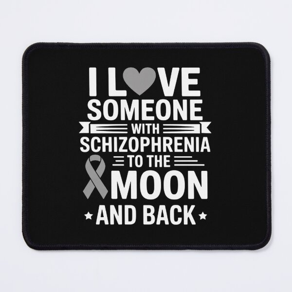 Item preview, Schizophrenic Awareness to the moon and back designed and sold by BlassmausArt.