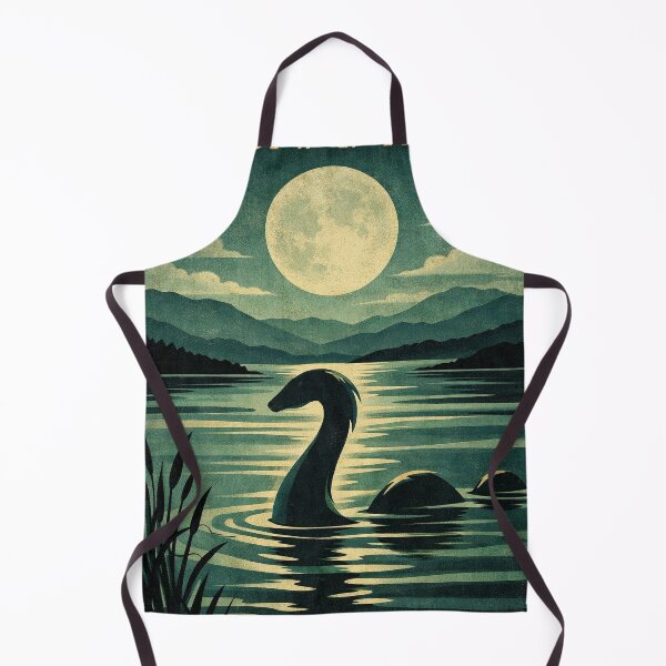 Item preview, Champ Lake Champlain Art Deco Lake Monster designed and sold by Folk Bestiary.
