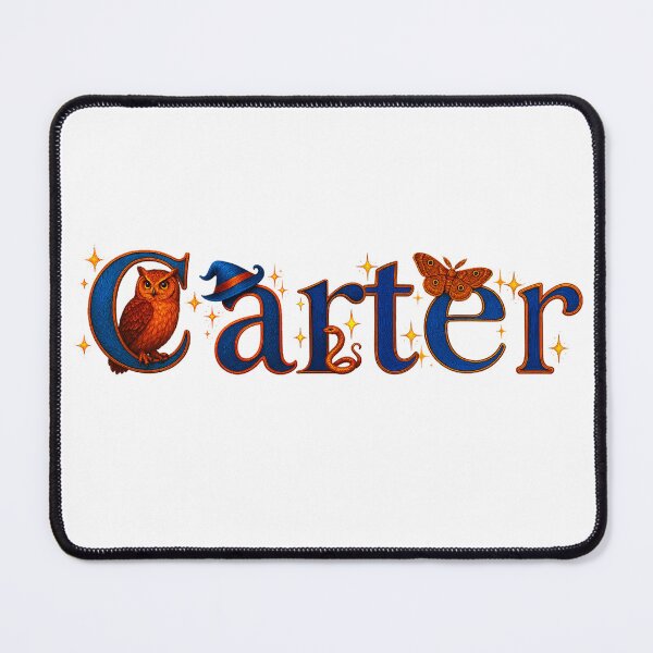 Item preview, SPELLBOUND NAMES COLLECTION  – ✨ CARTER ✨ – STORYBOOK SPELLCASTER DREAMS designed and sold by WheelieGdArt.