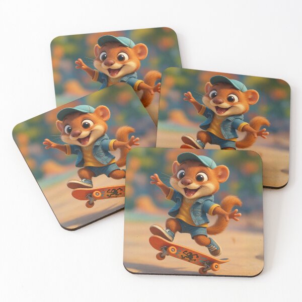Item preview, Skater Weasel designed and sold by Sillytoe.