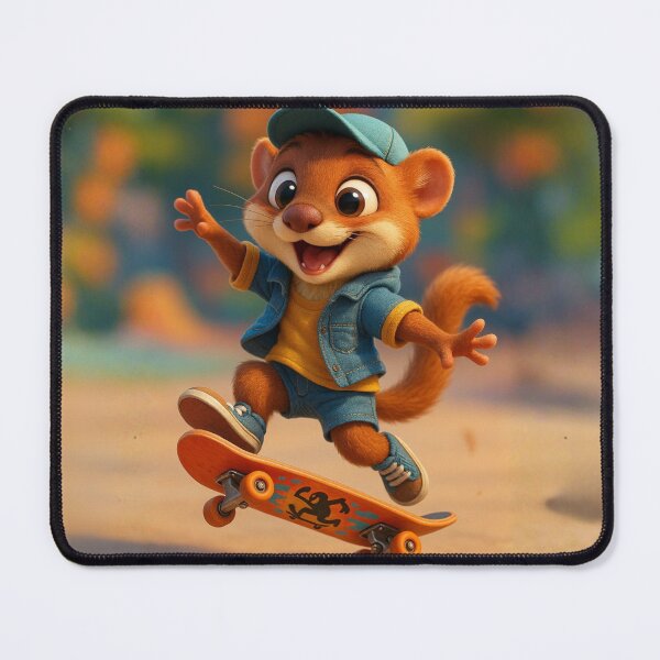 Item preview, Skater Weasel designed and sold by Sillytoe.