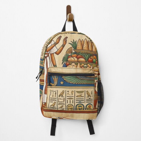 Item preview, Ancient Egyptian Papyrus Art – Hieroglyphics and Gods Vintage Egypt Design designed and sold by Queen Cleopatra.