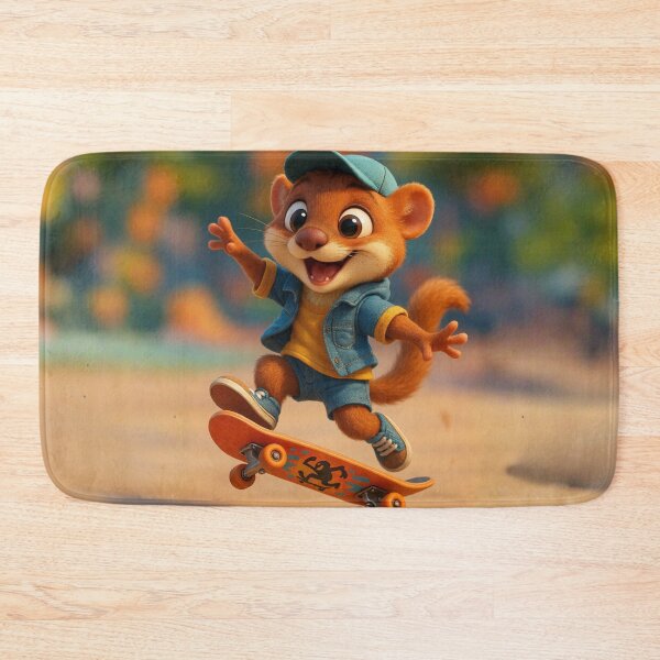 Item preview, Skater Weasel designed and sold by Sillytoe.