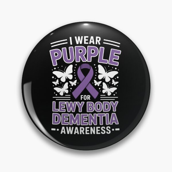 Item preview, LDB Gift Lewy Body Dementia Awareness Ribbon designed and sold by BlassmausArt.