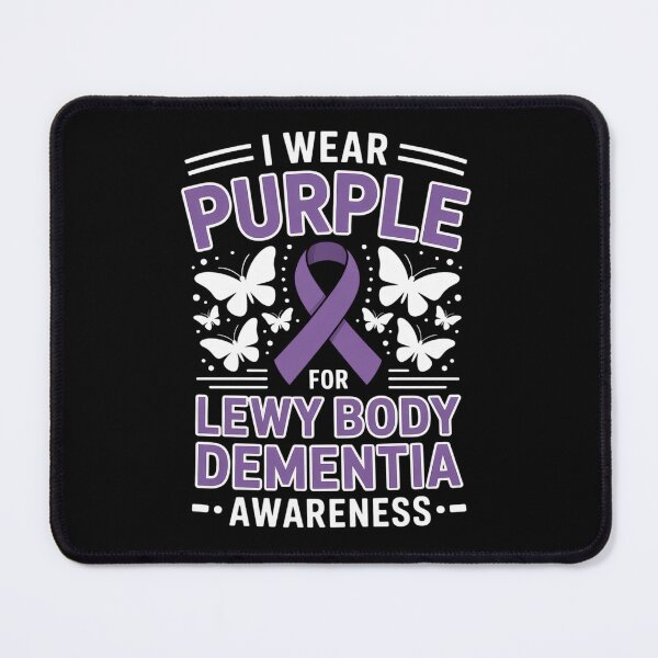 Item preview, LDB Gift Lewy Body Dementia Awareness Ribbon designed and sold by BlassmausArt.