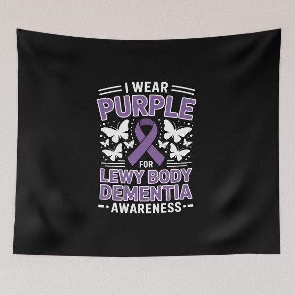 Item preview, LDB Gift Lewy Body Dementia Awareness Ribbon designed and sold by BlassmausArt.