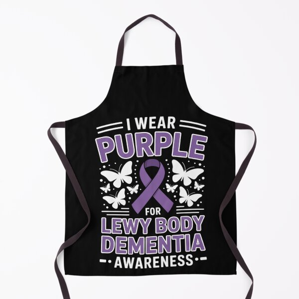 Item preview, LDB Gift Lewy Body Dementia Awareness Ribbon designed and sold by BlassmausArt.