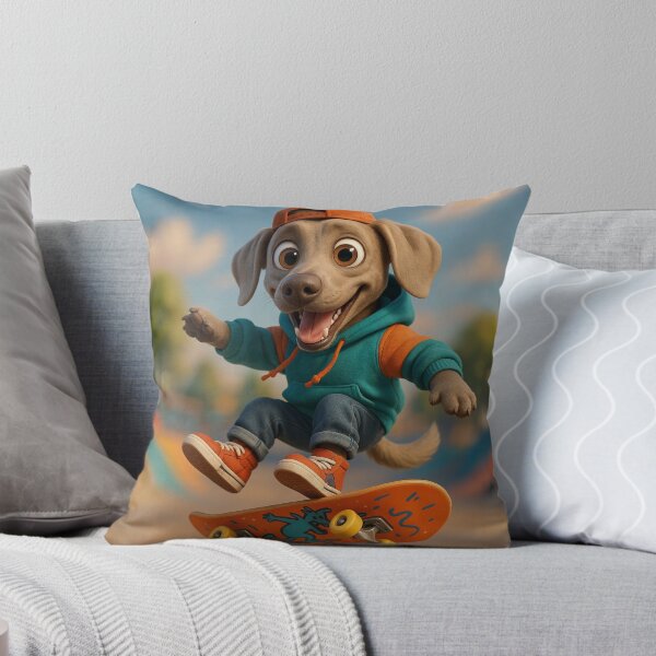 Item preview, Skater Weimaraner Dog designed and sold by Sillytoe.