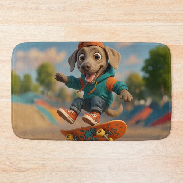Item preview, Skater Weimaraner Dog designed and sold by Sillytoe.
