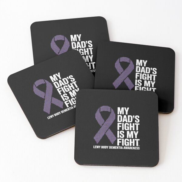 Item preview,  My Dad's Fight Is My Fight Lewy Body Dementia Awareness designed and sold by BlassmausArt.